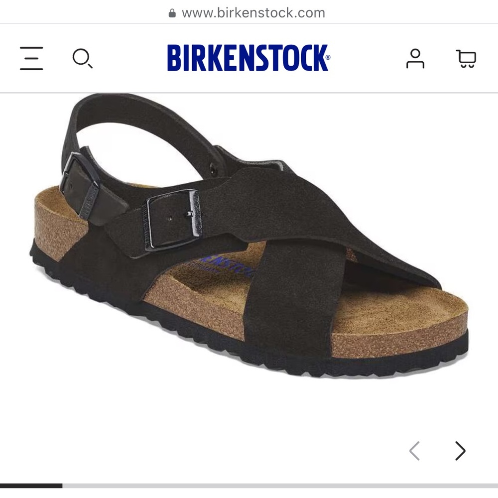 Birkenstock Tulum Soft Footbed Sandals in Black